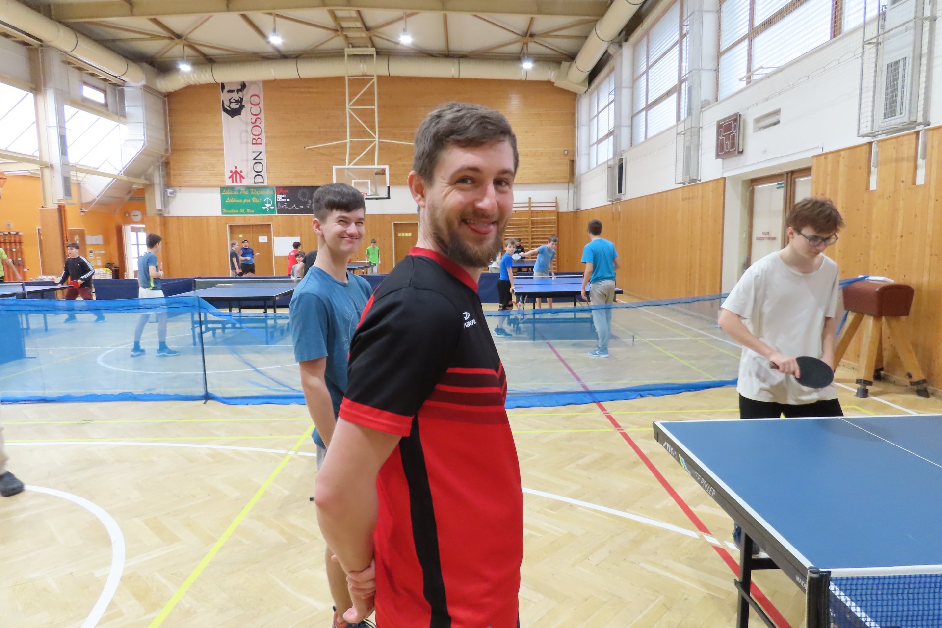 Soustředění stolních tenistů v Brně