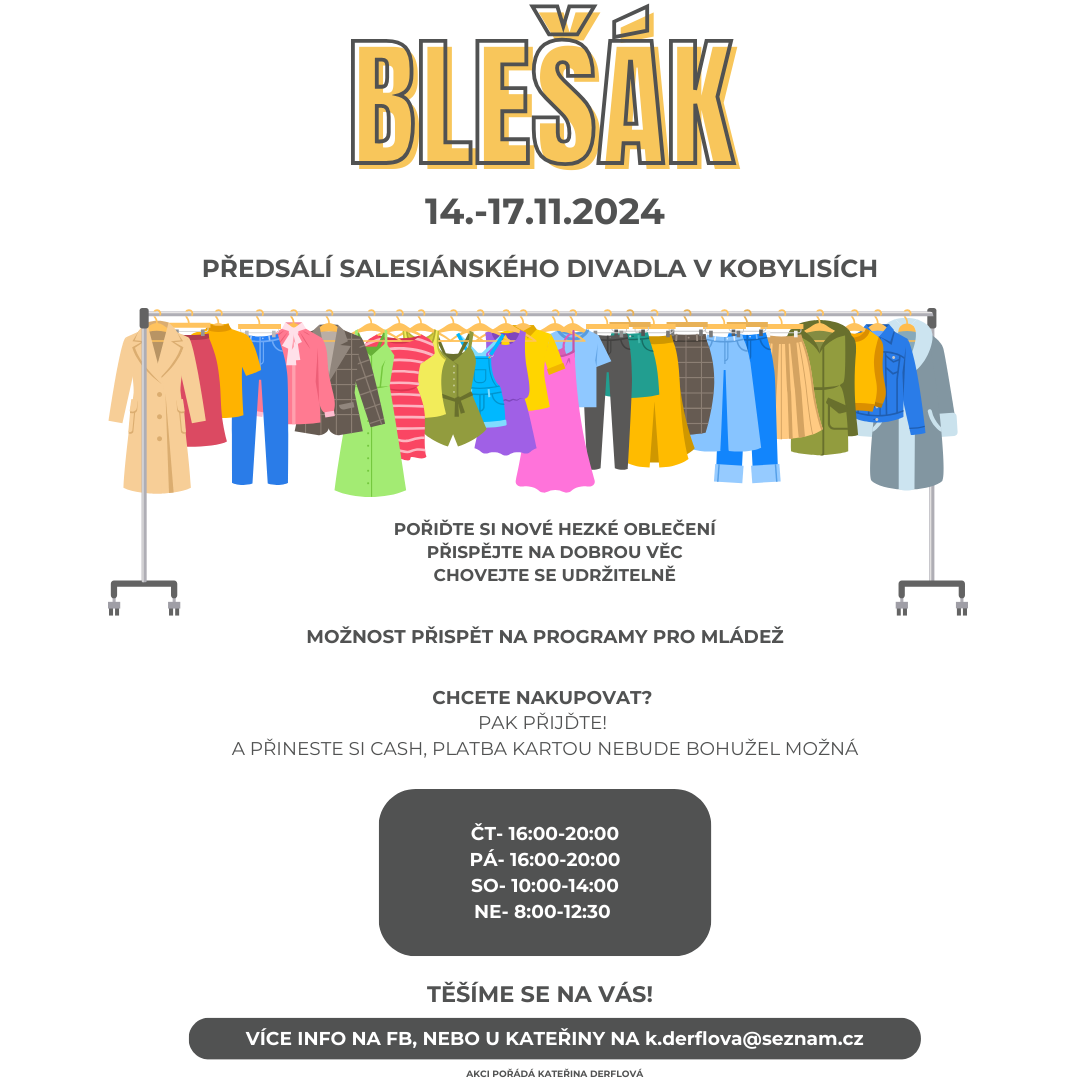 možnost z výtěžku přispět na úterky u terky chcete nakupovat pak přijďte! a přineste si cash. Platba kartou nebude možná (1).png