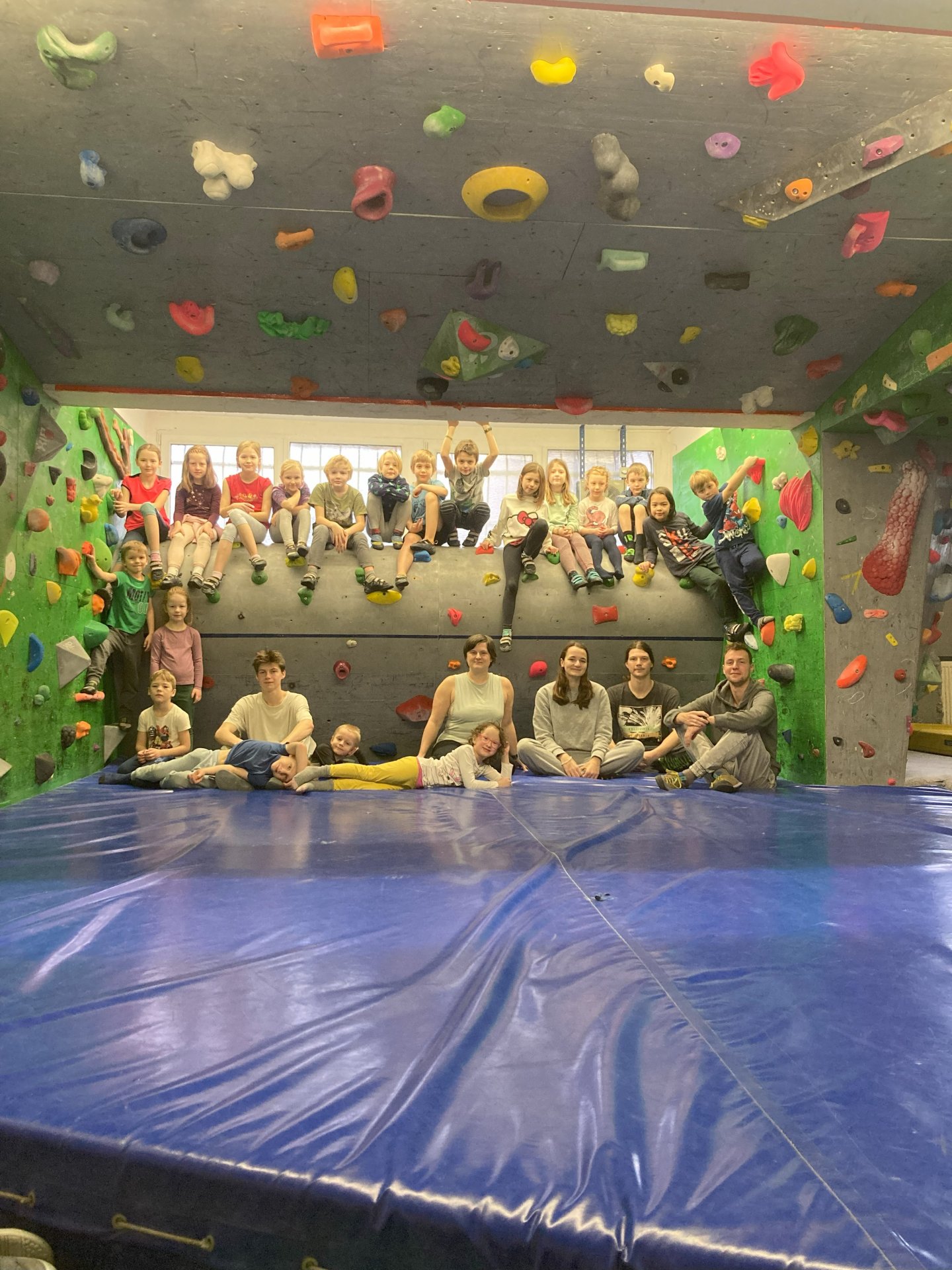 Přespávačka na stěně 2025