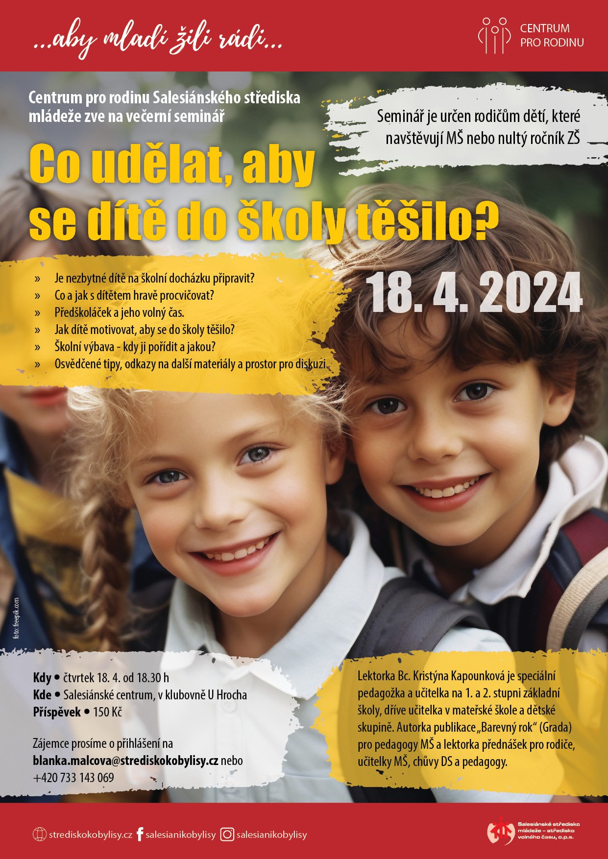 CPR - pozvánky na akce